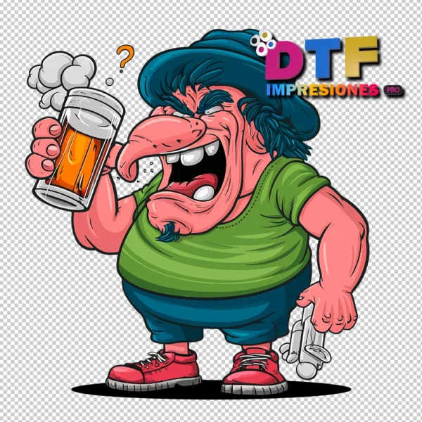 Duende Tomando Chela - Imagen 3