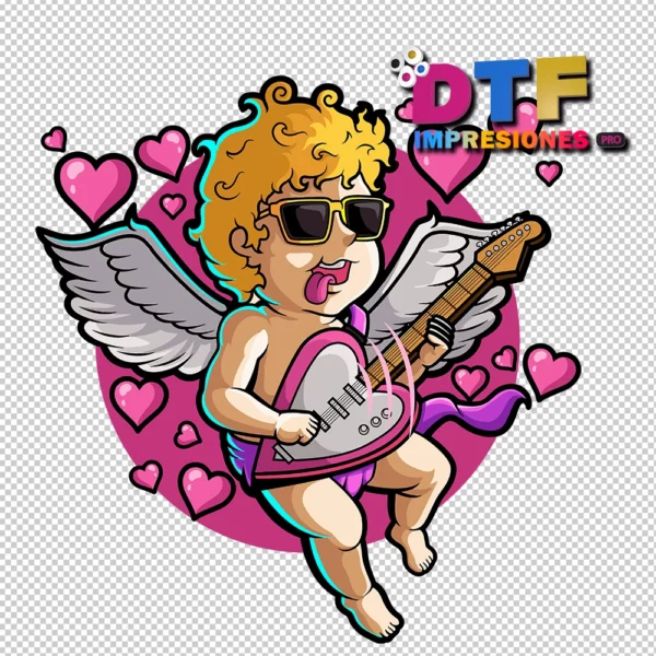 Cupido Tocando Guitarra - Imagen 3